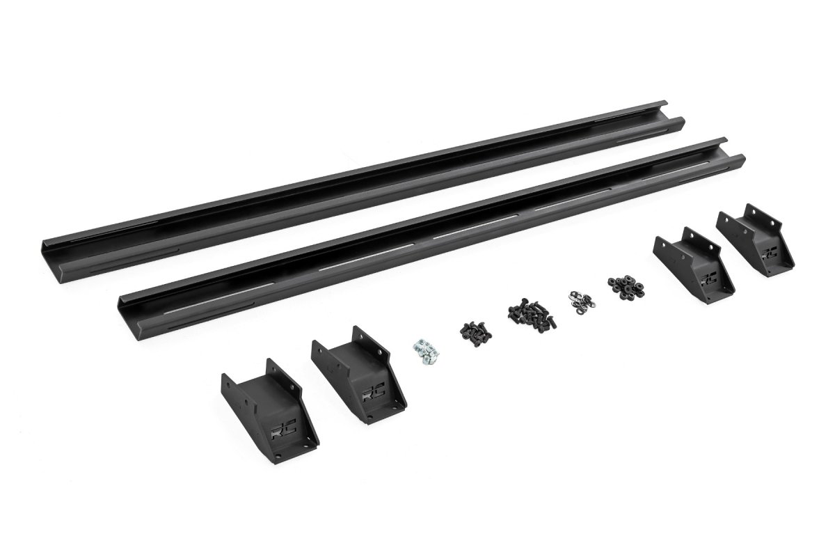 Adjustable Crossbars - Rough Country - Universal T-Slot | Bed Cap